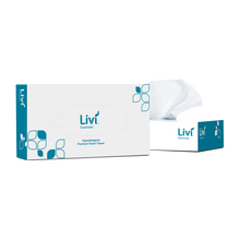 Livi Essentials Hypoallergenic Facial Tissues, 2 Ply 100 Sheets