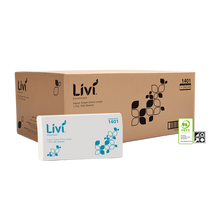 Livi Essentials Hand Towel Extra Large, 1 Ply 100 Sheets