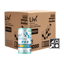 Livi Essentials Commercial Wipes (Green)