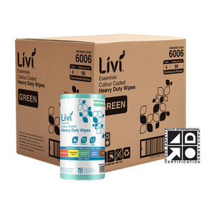 Livi Essentials Commercial Wipes (Green)