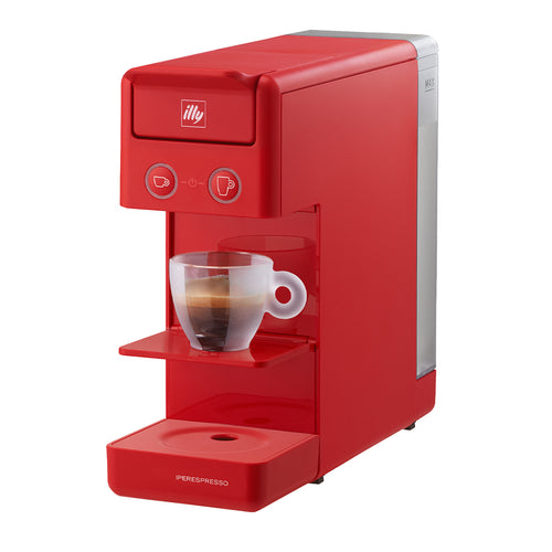 illy Y3.3 IperEspresso Coffee Machine, Red