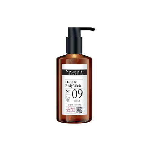 Naturals Remedies Pump Dispenser Hand & Body Wash, 300ml