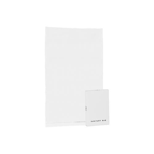 Pure White Biodegradable Sanitary Bag