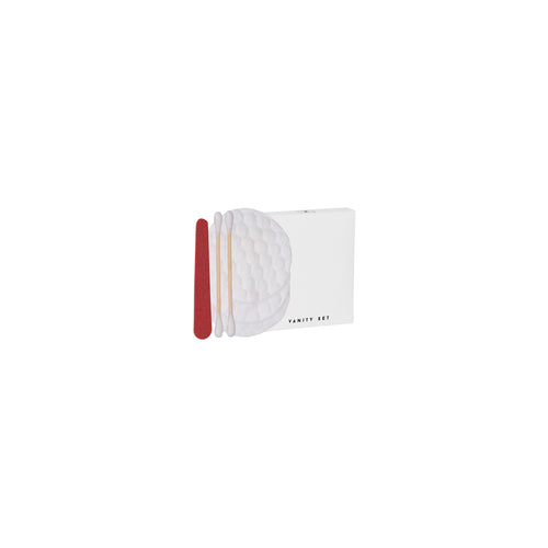 Pure White Biodegradable Vanity Set