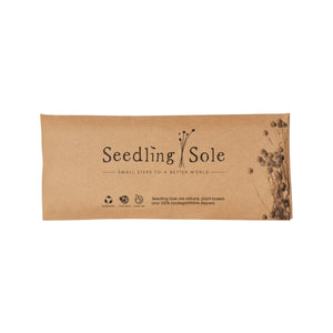 Seedling Sole Hotel Slippers, Closed-Toe with Double-Flax Sole in Envelope
