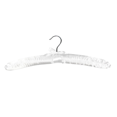 Satin Silk Hanger, White Colour