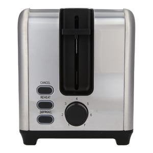 JVD Toaster Sahara, 2-slice, stainless