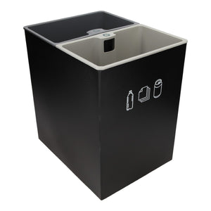 JVD Recycling Bin, 14L, Rectangular