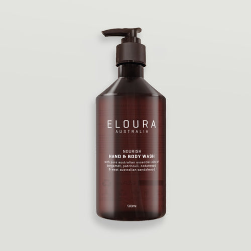 ELOURA Australia Amber Nourish Hand & Body Wash, 500ml