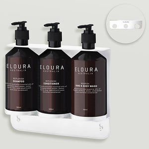 Triple wall-mount, matte black or white
