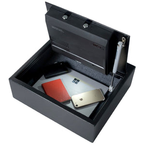 JVD Top Open Safe ICONIC PLUS, 15" Laptop, Black
