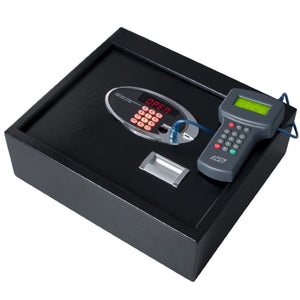 JVD Top Open Safe ICONIC PLUS, 15" Laptop, Black