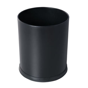 JVD Desk Bin Round, 10L, Black