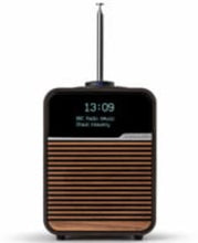 RUARK Compact Audio System R1mk4 - Espresso Lacquer with Walnut Grille