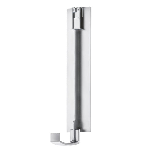 Adhesive Single Wall Bracket, Chrome