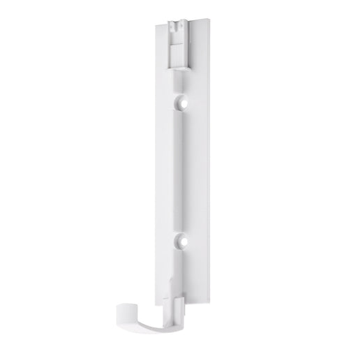 Screw In Single Wall Bracket, White