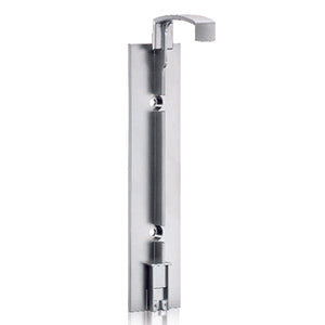 Wall Holder - single chrome, screw on