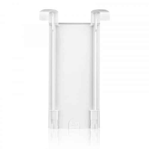 Wall Holder - double white, screw on & adhesive
