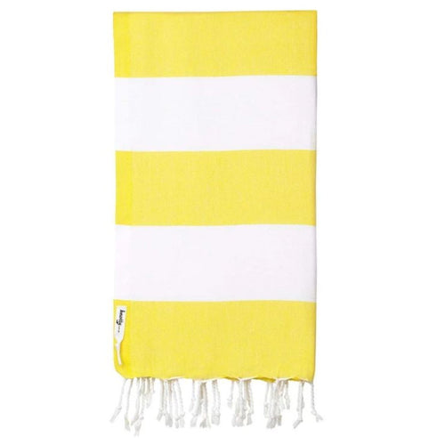 Knotty Capri Turkish Towel - Sunshine