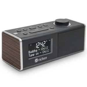 Richter Digital Audio & FM Alarm Clock - Walnut