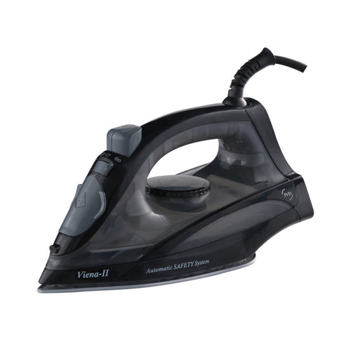 JVD Steam/Dry Iron VIENA, Black