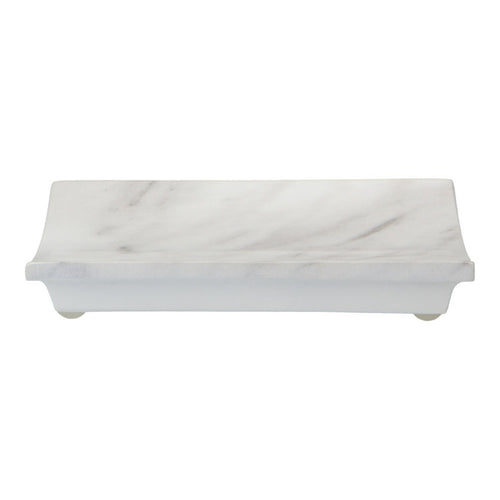 JVD Soap Dish WHITE MARBLE