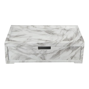 JVD Amenity Box WHITE MARBLE
